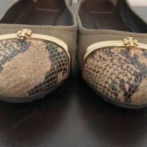 Suede Tory Burch Flats